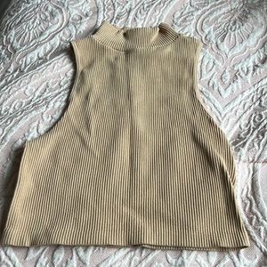 Zara mock neck top